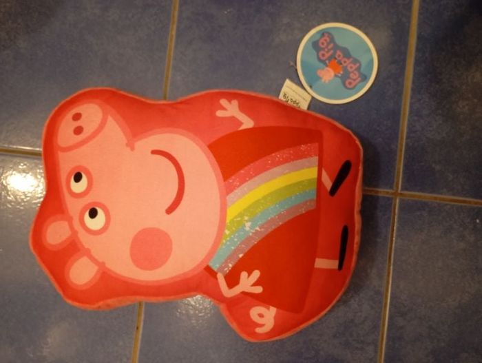 Coussin Peppa pig neuf