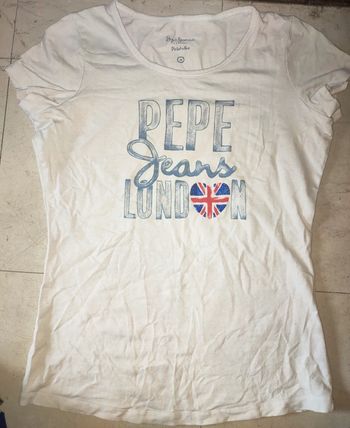 Tee-shirt femme manches courtes taille M Pepe jeans