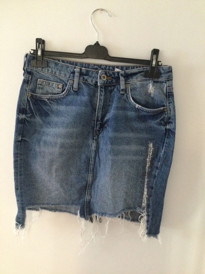 Jupe en jeans H&M
