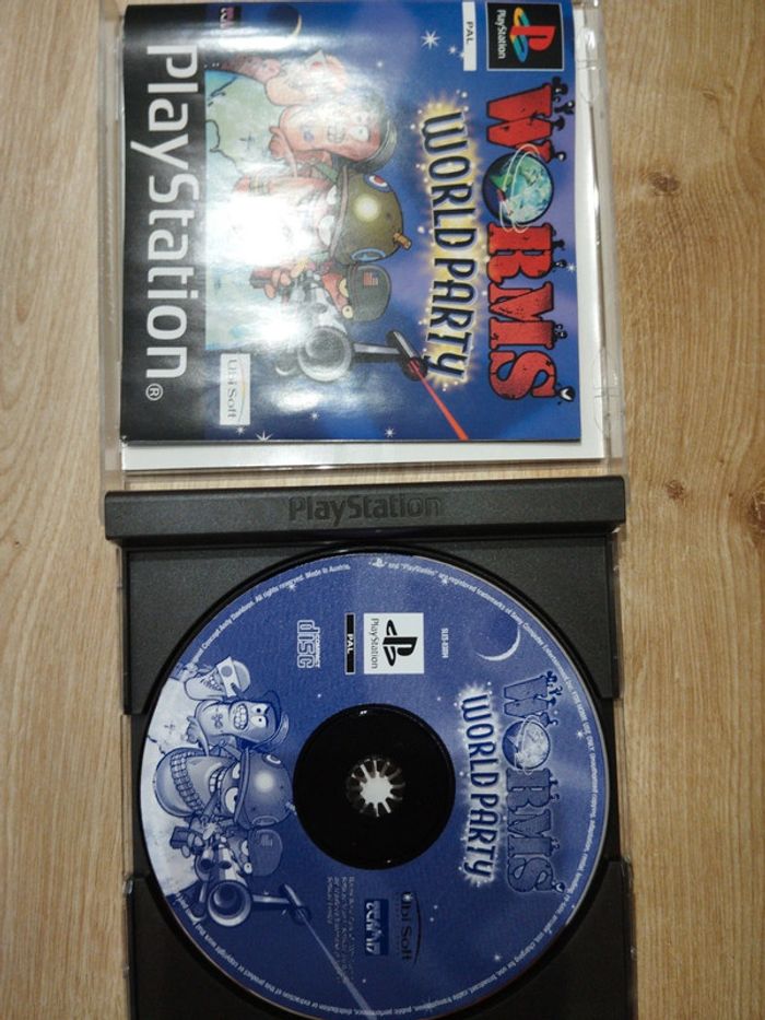 Worms world party ps1 - photo numéro 3