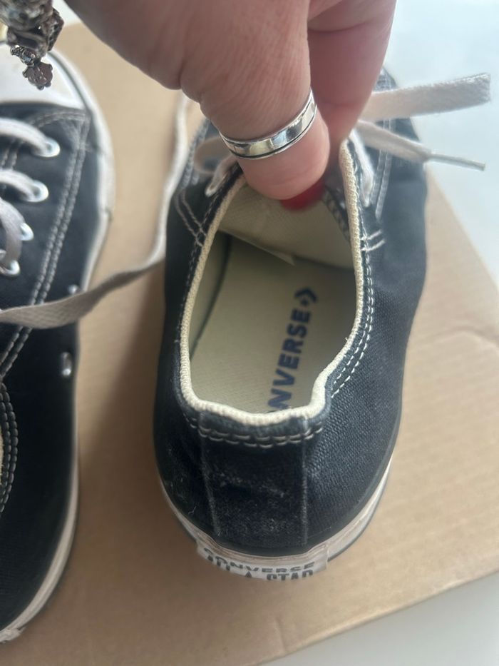 Paire de converse noir P34 - photo numéro 5