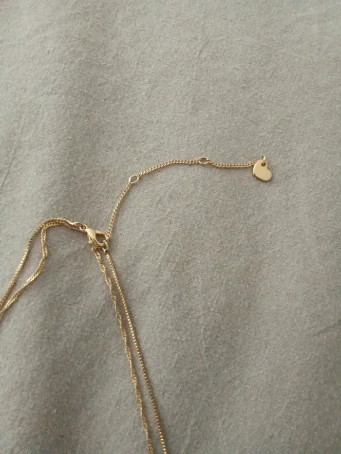 Collier en plaqué or - photo numéro 3