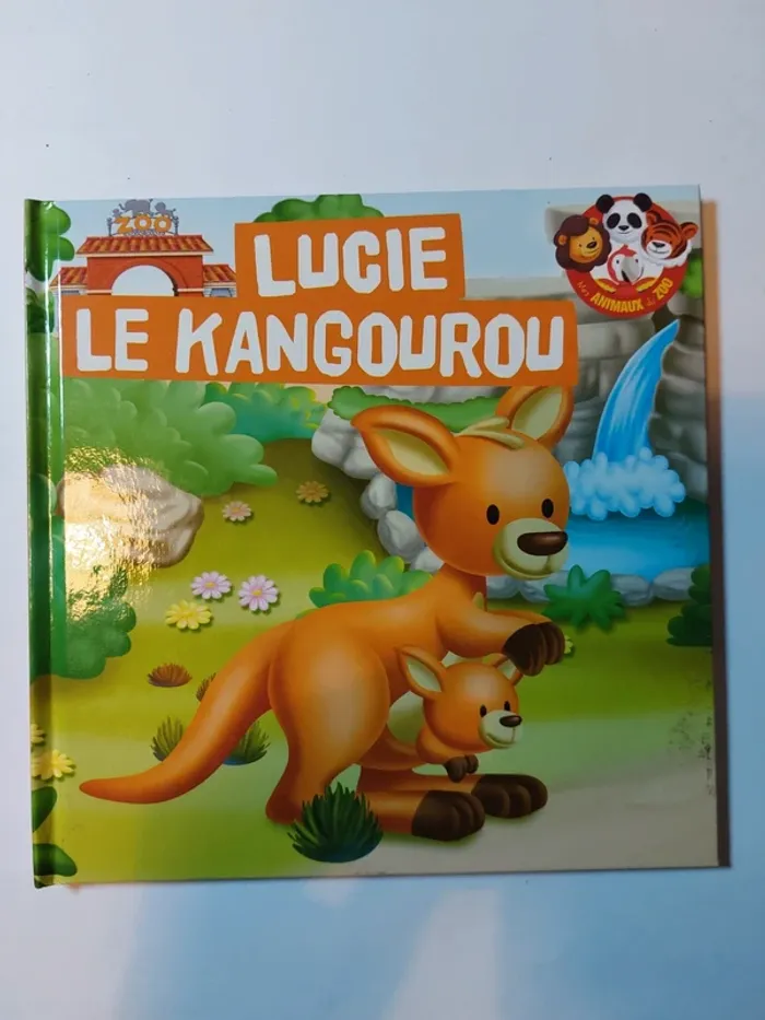 Livre enfant Lucie le kangourou