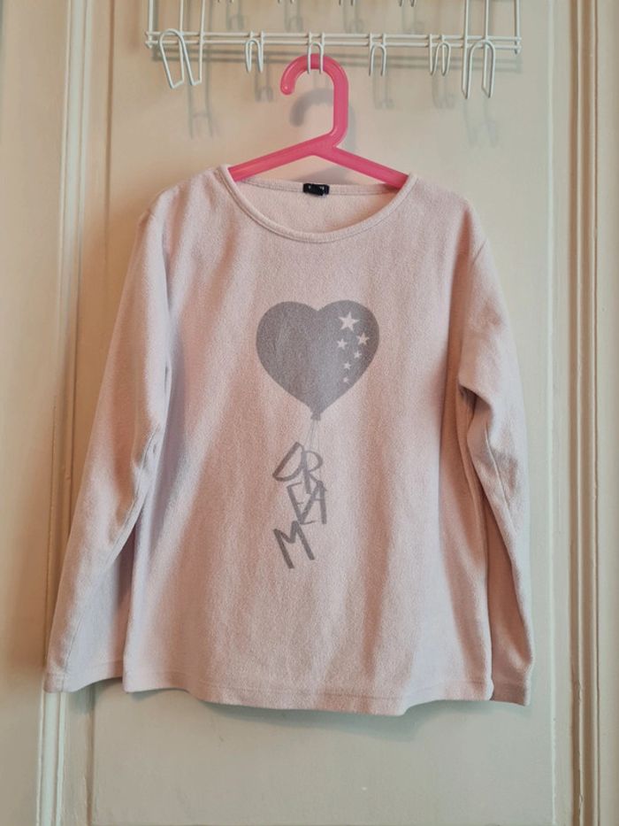 Haut de Pyjama chaud Kiabi taille 10 ans