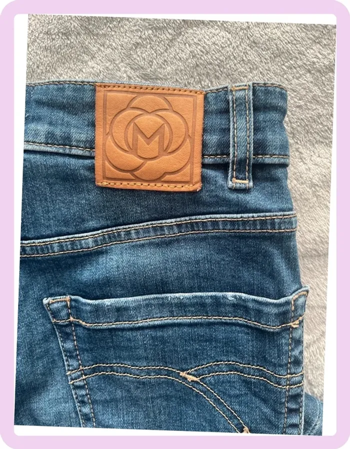 Jean Flare Crop Bleu – Marella Denim 👖 - photo numéro 3