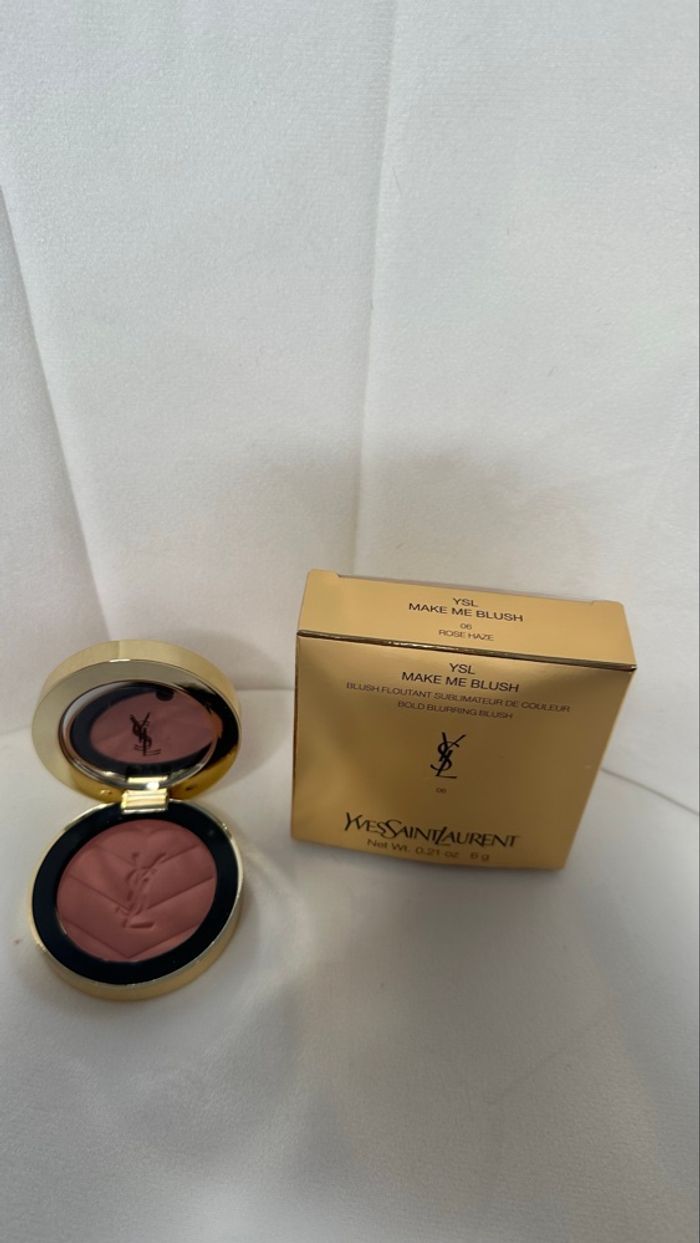 Blush Yves Saint Laurent Make Me Blush Rose Haze 06-Effet Bonne Mine 💕 - photo numéro 7