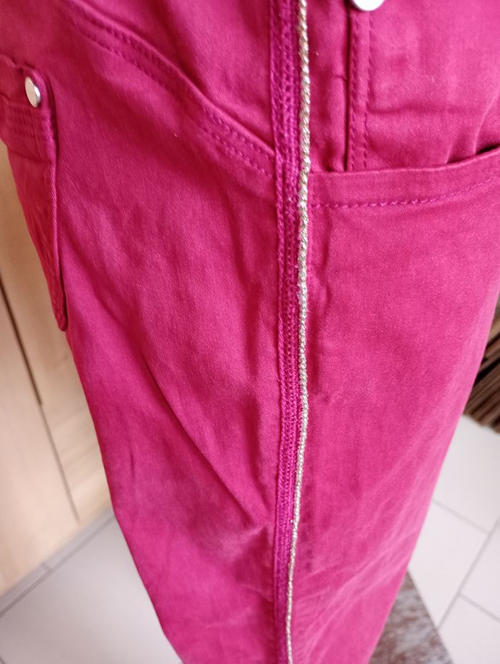 Pantalon rouge-rose - photo numéro 3
