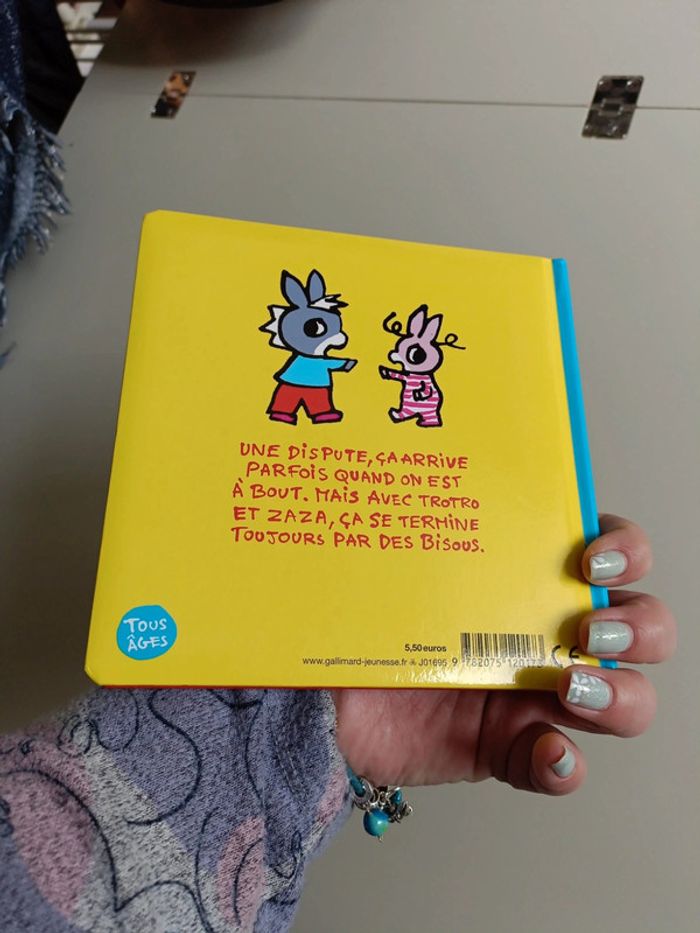 Livre Trotro et Zaza se dispute Gallimard Jeunesse - photo numéro 6