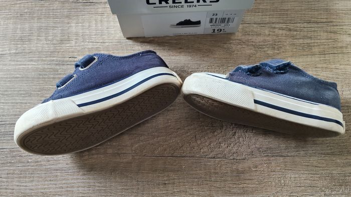 Chaussures en toile creeks taille 23 - photo numéro 4