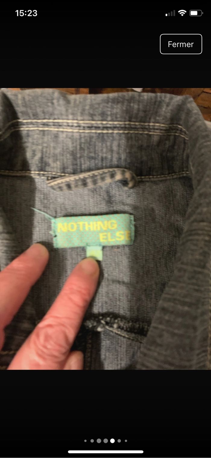 Veste en jean taille 40/42 - photo numéro 7
