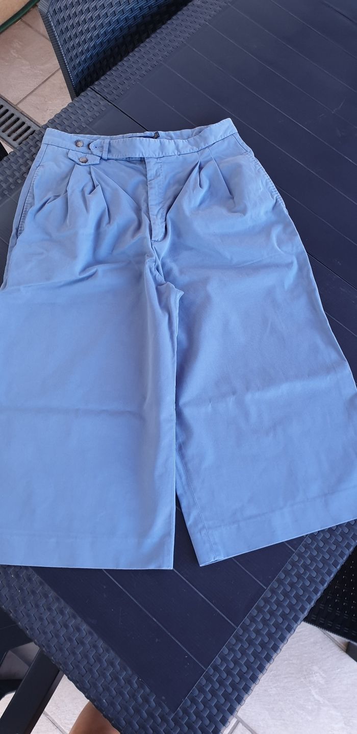 Pantacourt bleu Ralph Lauren - photo numéro 2