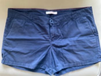Short Chino Bleu Marine Camaïeu - Taille 40 - 100% Coton - Très bon état