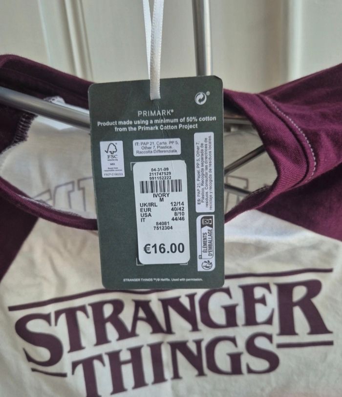 Pyjama pyjashirt Stranger things primark - photo numéro 4