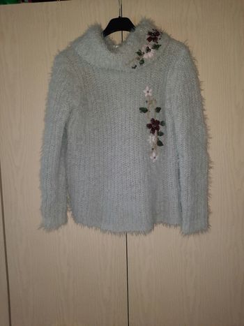 Pull gris taille 12 ans