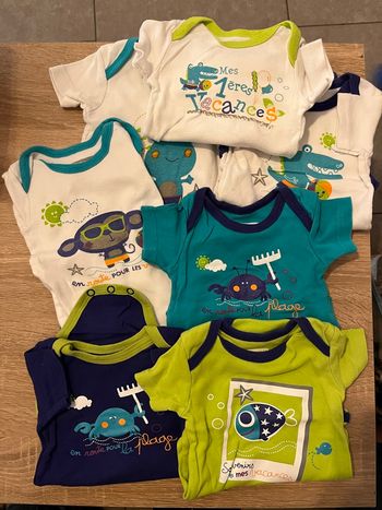 Bodys manche courte bébé 