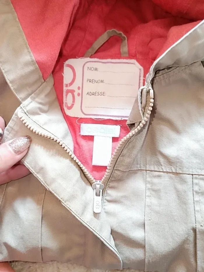 Lot de 3 manteaux/vestes 12-18 mois fille - photo numéro 2