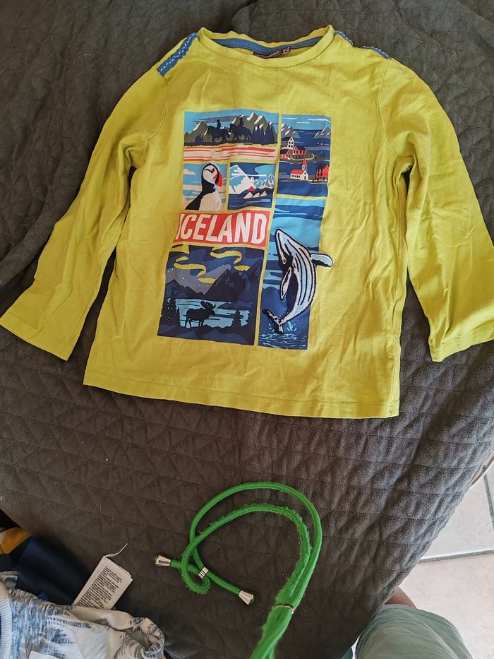 T-shirt sergent major 6 ans 116 cm.