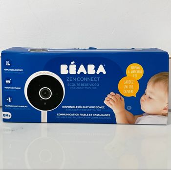 Caméra de surveillance pour bébé BÉABA Zen Connect. Neuve.