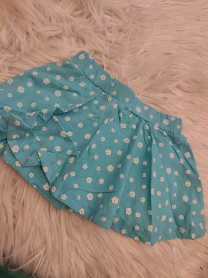 Jupe short a fleurs - photo numéro 3