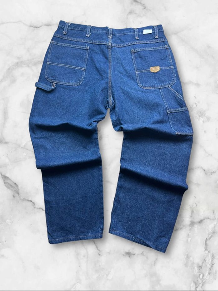 Jean Carpenter Vintage Red Kap Workwear 100% Coton W40 L32 Made in Mexico - photo numéro 2