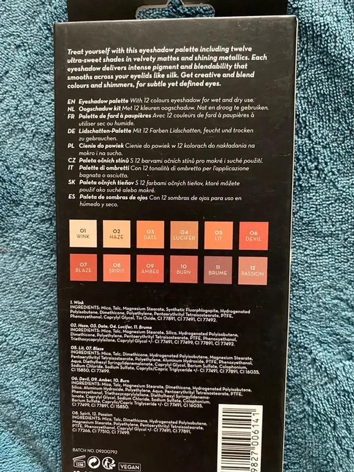 Palette de maquillage neuve - photo numéro 3