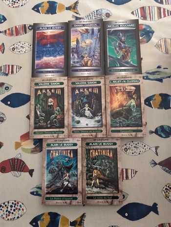 Lot livres SF legend/métal/space