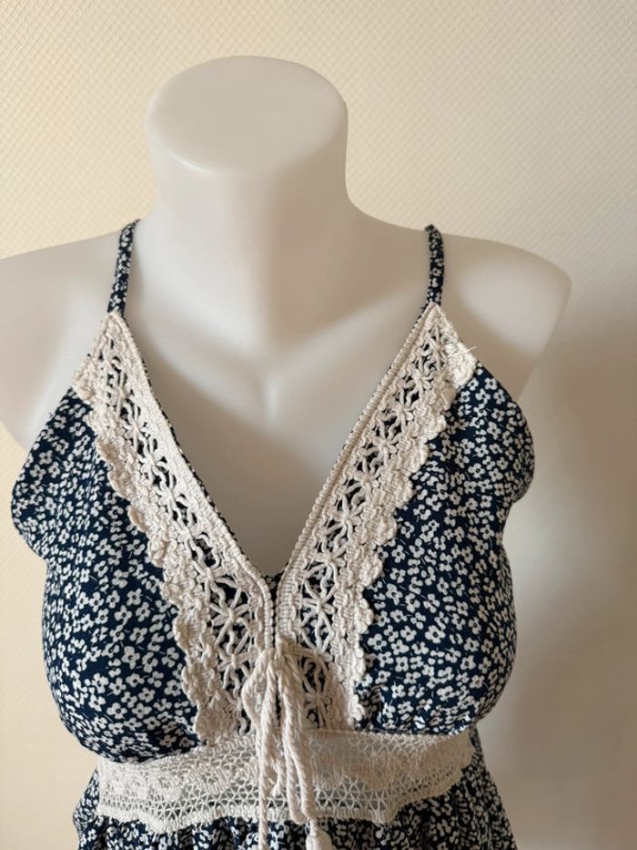 Robe bleu en très bon état taille 36 - photo numéro 4