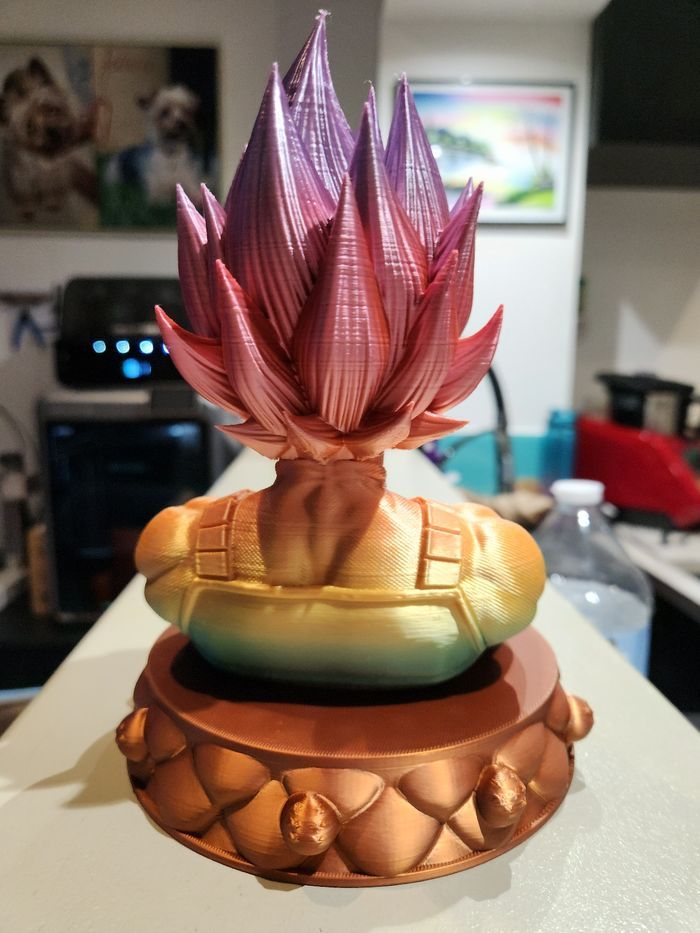 Vegeta Buste Dragon Ball Z Figurines Personnage Décoration - photo numéro 5