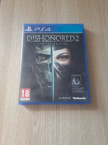 Jeu ps4 dishonored 2 limited edition