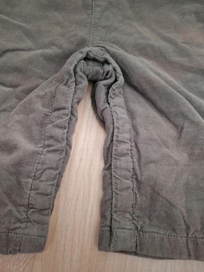 Salopette velours Obaïbi 6 mois - photo numéro 2