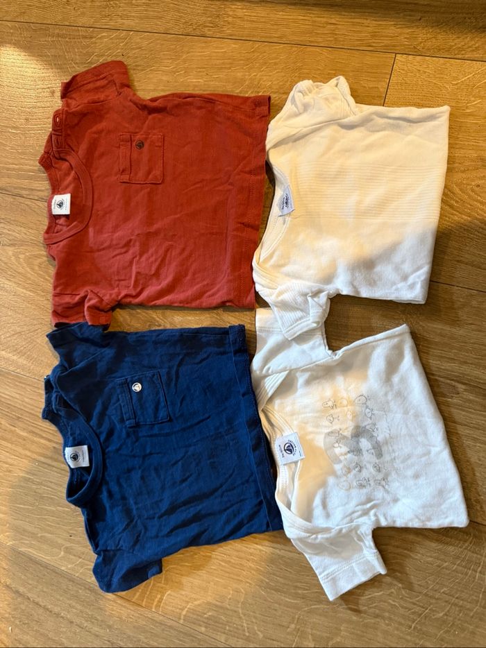 Lot Petit Bateau t.shirt / Bodies 3 mois - photo numéro 6