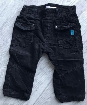 Pantalon noir 12 mois Lulu Castagnette