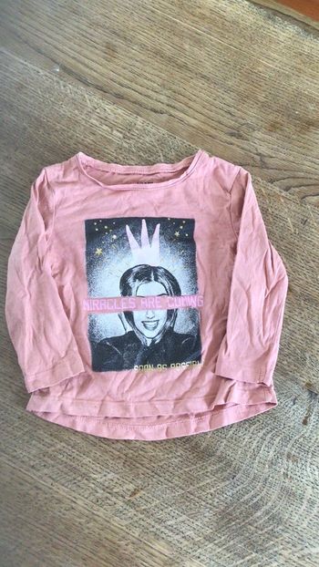 T-shirt manches longues  fille