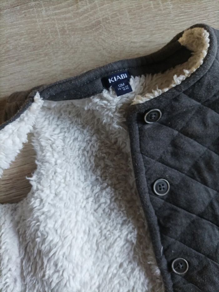Gilet sans manches 12 mois "Kiabi" - photo numéro 4
