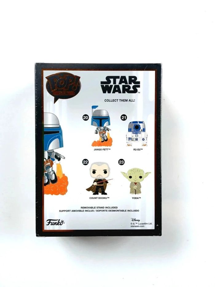 Funko POP! Pin Star Wars Jango Fett 20 - photo numéro 2