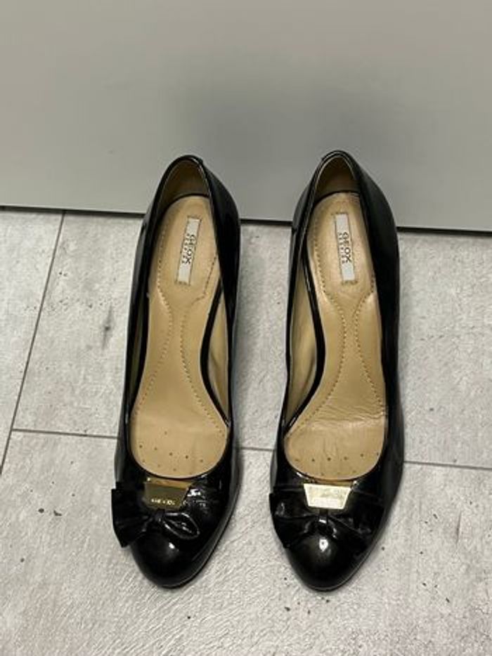 Escarpin vernis marron Geox 37 - photo numéro 4