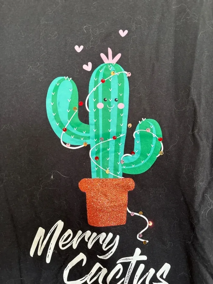 t-shirt de noël taille M - photo numéro 4