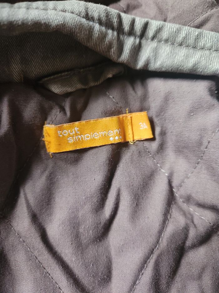 Parka fille grise 3 ans Tout Simplement – chaude et pratique - photo numéro 6