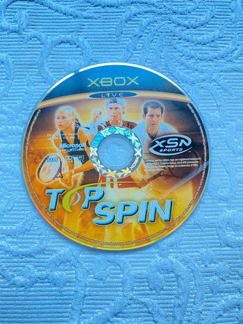 Jeu Xbox Live top spin