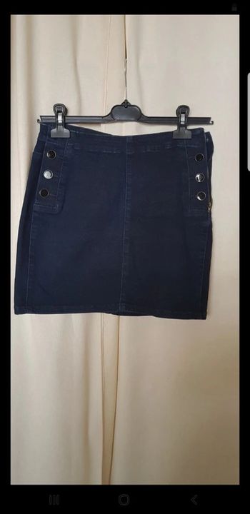 Mini-jupe jeans