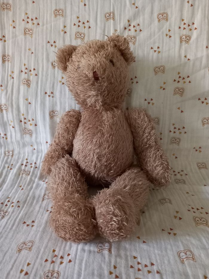 Peluche doudou ours Moulin roty Vintage