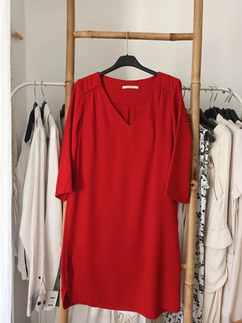 Jolie robe rouge Camaïeu taille S