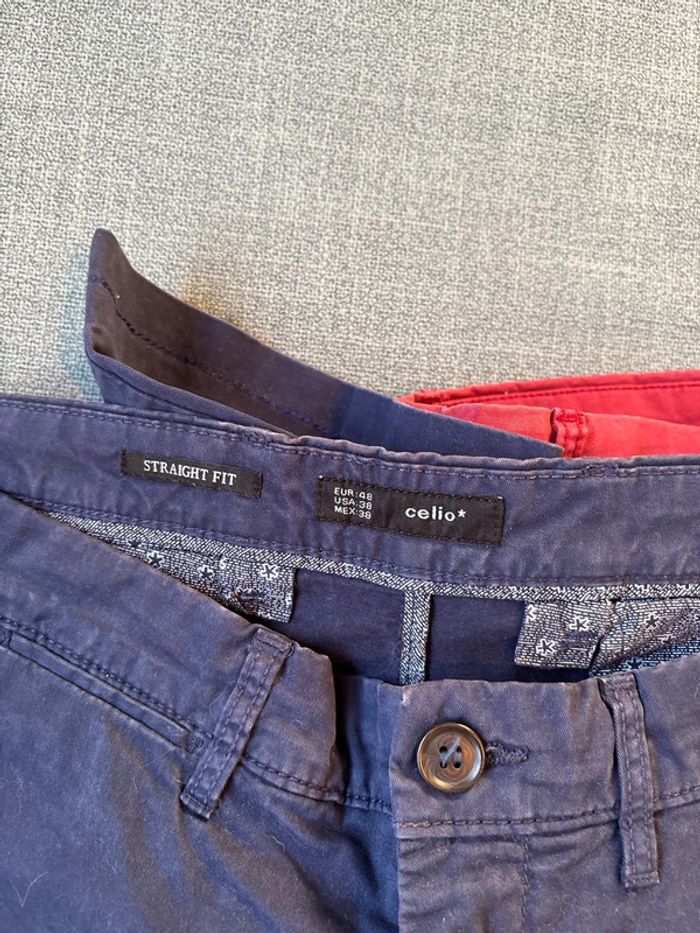Lot de 2 chinos celio taille 48 - photo numéro 3