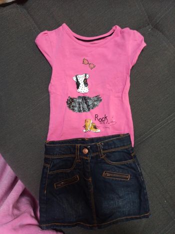 Ensemble t-shirt jupe