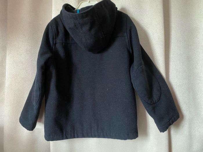 Manteau mi saison dufle coat bleu marine 6 ans kiabi - photo numéro 4