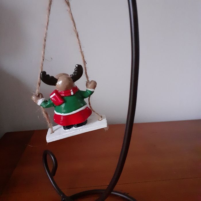 Noël: 2 figurines Petit Renne à suspendre - photo numéro 5