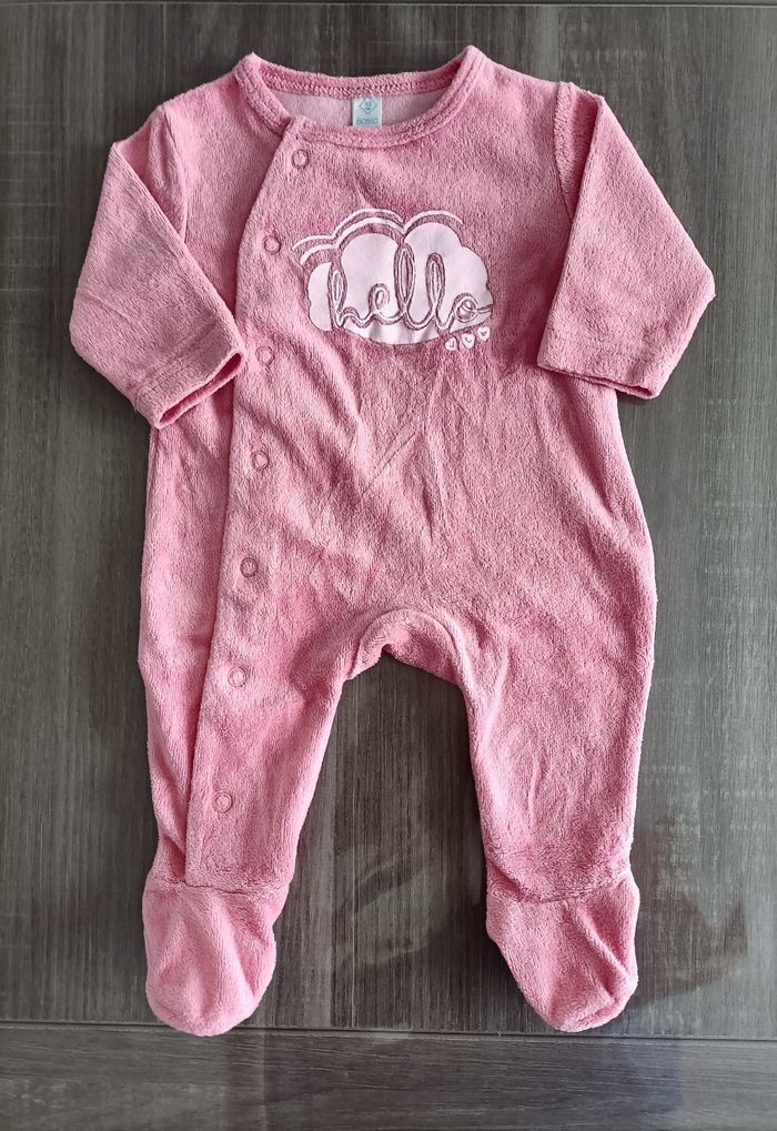 Lot de 2 pyjamas 1 mois - photo numéro 2