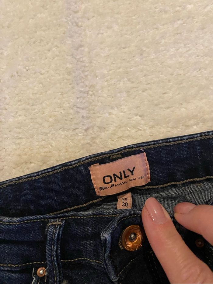 Jean skinny bleu foncé  – ONLY - photo numéro 3