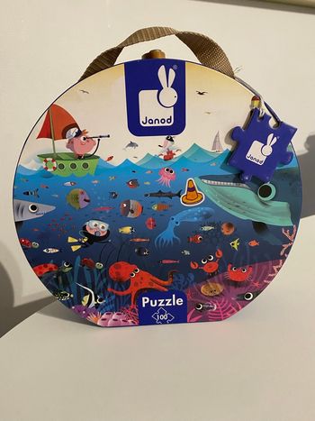 Puzzle Janod 100 pièces