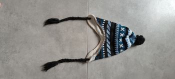 Bonnet de ski style péruvien